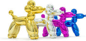 MBH Balloon French Poodle Money Bank Gold Small