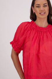 Briarwood Teddy Top | Red