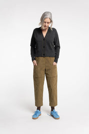 New Lands Twizel Cardigan | Coal