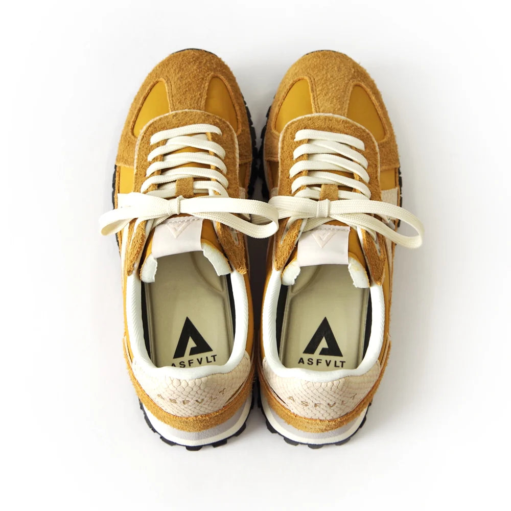 ASFVLT Gate Sneaker | Oak Snake Gold