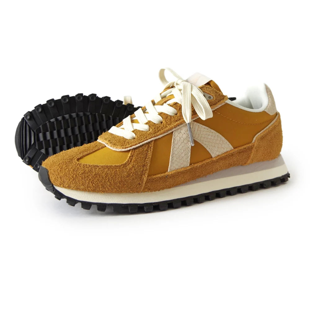 ASFVLT Gate Sneaker | Oak Snake Gold