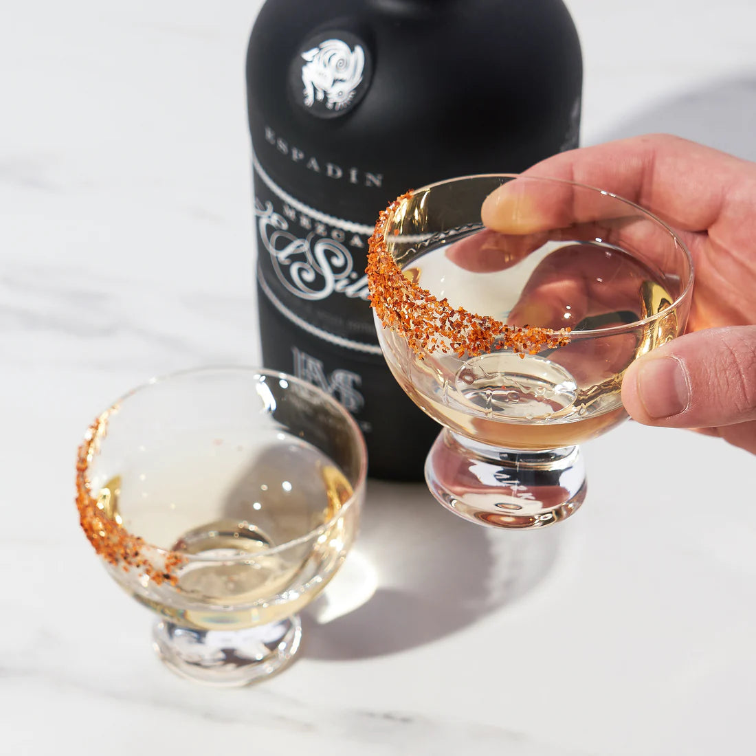 Viski Crystal Mezcal Glasses Set/2