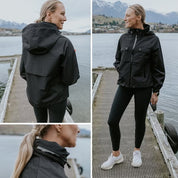 Moke Maggie Rain Jacket | Black