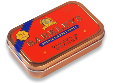 Barkleys Gourmet Mints | Ginger & Orange