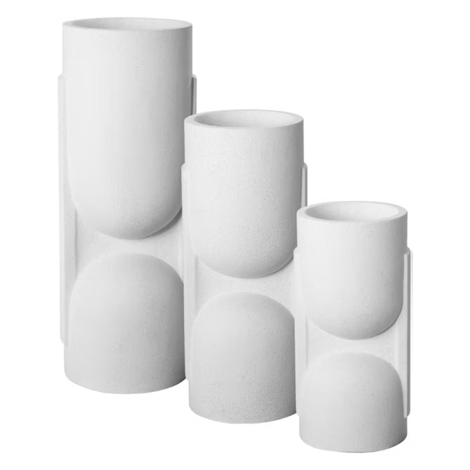 Lumira White Planter | Large
