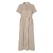 Lollys Laundry Aliya Maxi Dress | Dark Mocha