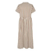 Lollys Laundry Aliya Maxi Dress | Dark Mocha