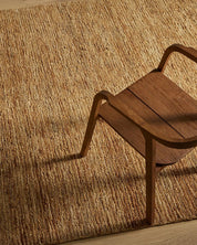 Hawthorne Plain Jute Floor Rug | Natural