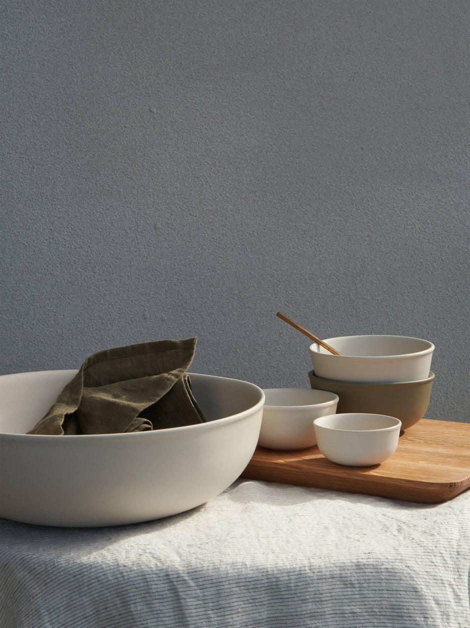 Citta Halo Dip Bowl | Oat Medium