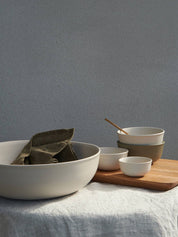 Citta Halo Dip Bowl | Oat Medium