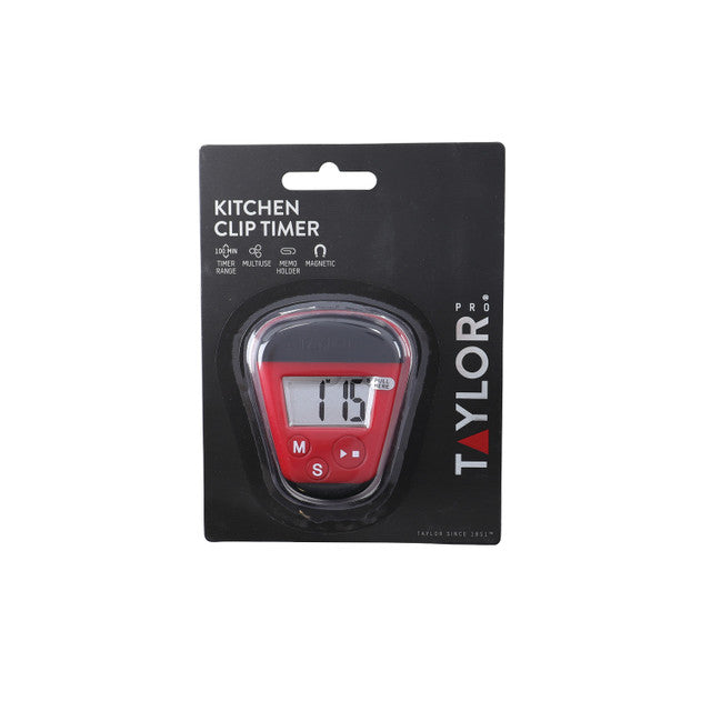 Taylor Kitchen Clip Timer | 100 Minute