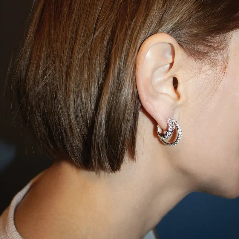 Dyrberg Kern Hosta Hoops Earrings | Gold