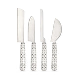 Twine Patterned Cheese Knife | Set Of 4