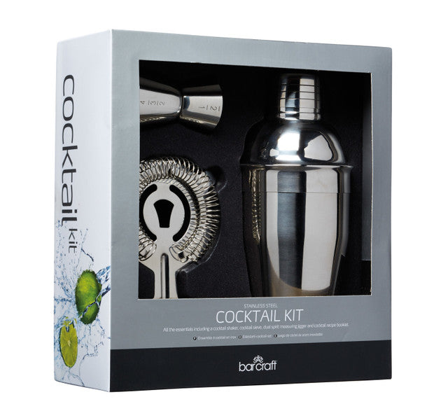 Barcraft Cocktail Kit | Stainless