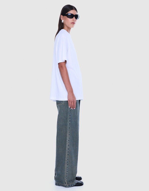 Ena Pelly Ivy Relaxed Tee | Pelly Studios White