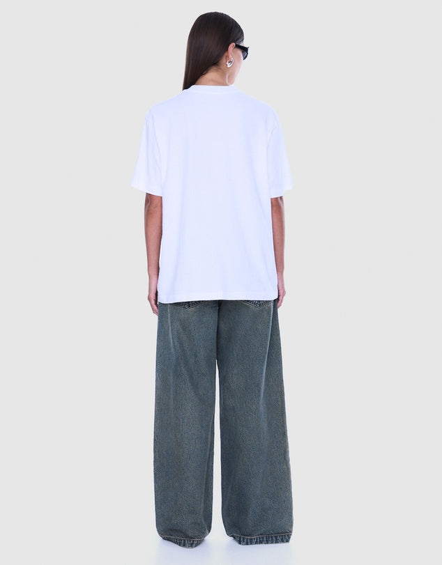 Ena Pelly Ivy Relaxed Tee | Pelly Studios White