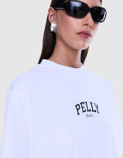 Ena Pelly Ivy Relaxed Tee | Pelly Studios White