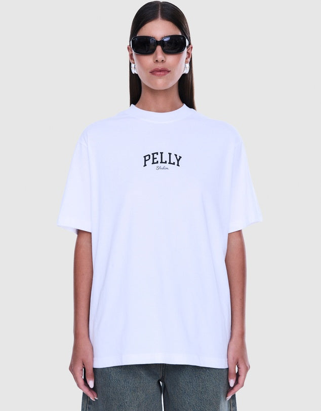 Ena Pelly Ivy Relaxed Tee | Pelly Studios White