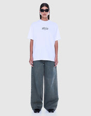 Ena Pelly Ivy Relaxed Tee | Pelly Studios White