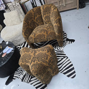 Rembrandt Huntress Ottoman | Tiger