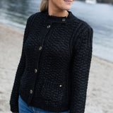 Moke Elle Womens Cardigan | Black