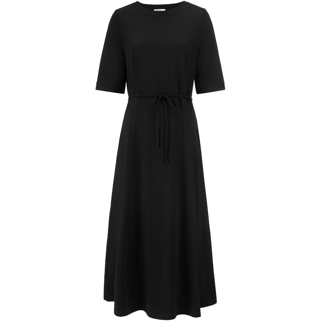 Moke Greta Tee Dress | Black