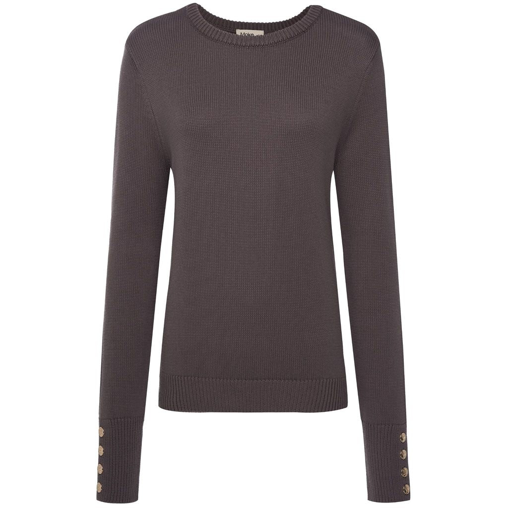 Moke Anne Womens Sweater | Cocoa Powder