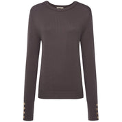 Moke Anne Womens Sweater | Cocoa Powder