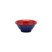 Mini Ripple Dip Dish 9cm | Red & Navy