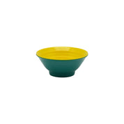Mini Ripple Dip Dish 9cm | Yellow & Green