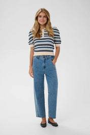 St Tropez Maude Jeans | Clear Blue Denim