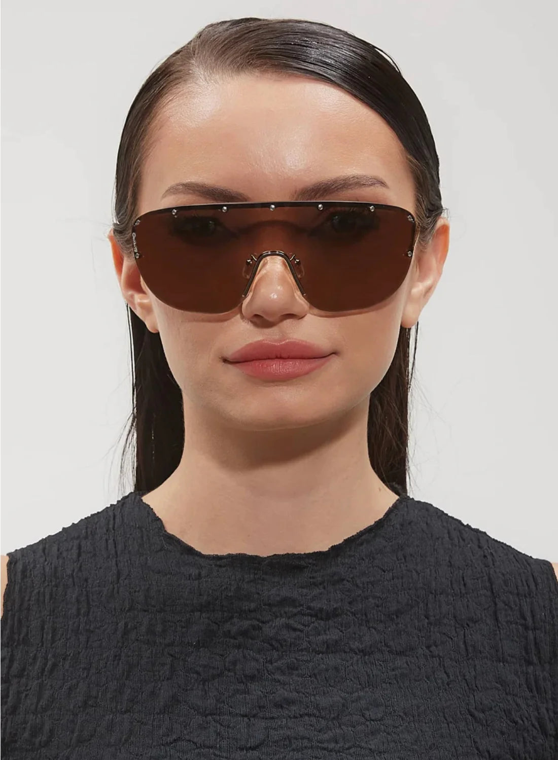 Otra Adele Gold|Brown Sunglasses