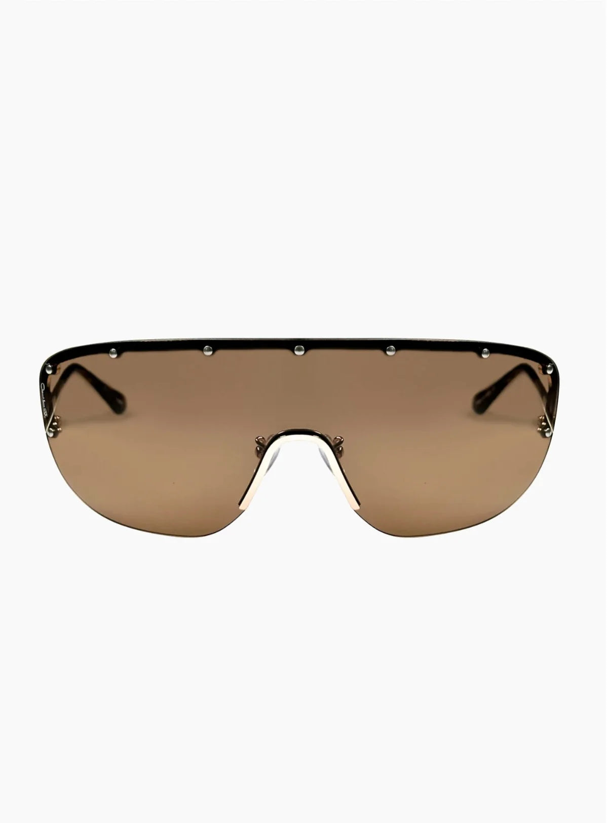 Otra Adele Gold|Brown Sunglasses