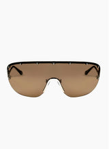 Otra Adele Gold|Brown Sunglasses