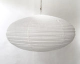 Parnell Linen Light Shades | White Oval 60cm