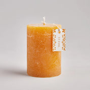 St Eval Folk 3"x4" Scented Pillar | Amber