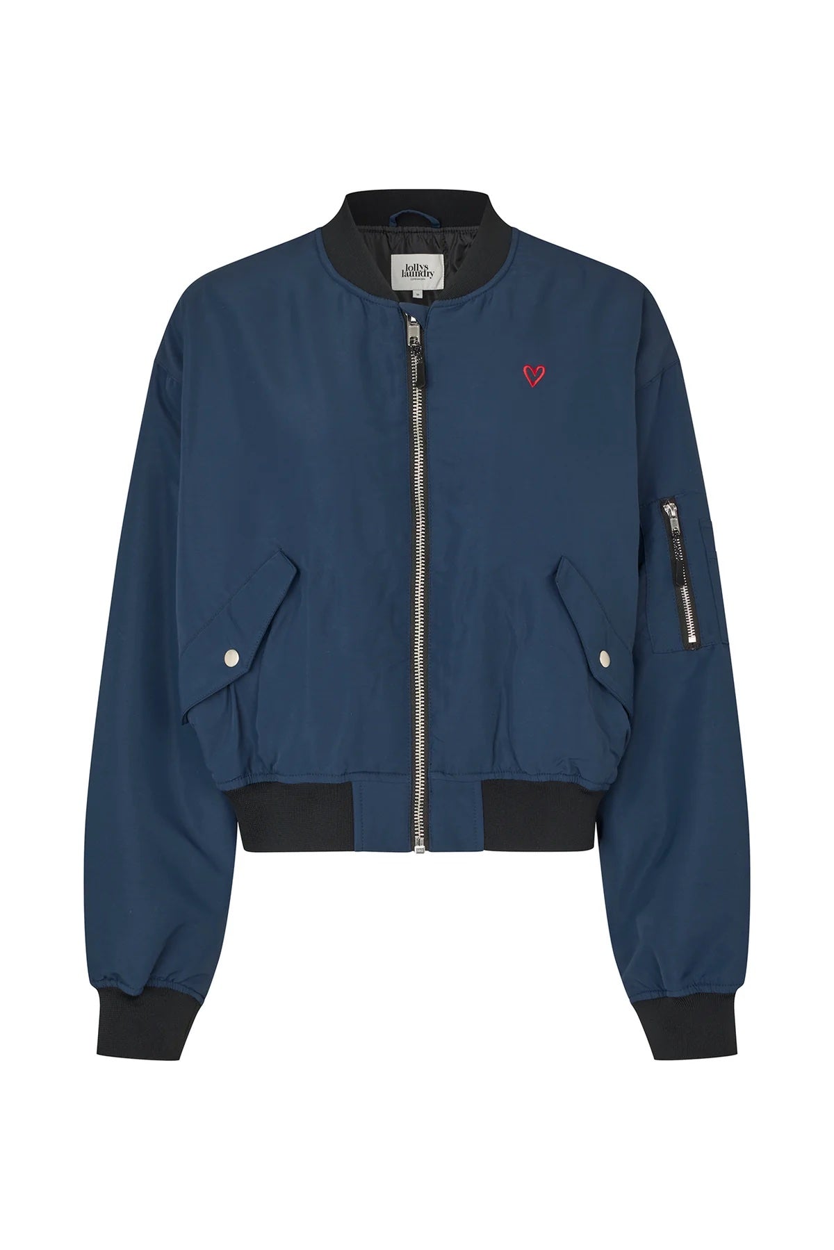 Lollys Laundry Liw Bomber Jacket | Dark Navy