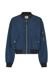 Lollys Laundry Liw Bomber Jacket | Dark Navy