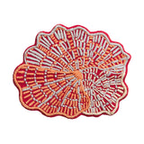 Sage X Clare Claudelle Bath Mat | Crimson