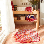 Sage X Clare Claudelle Bath Mat | Crimson