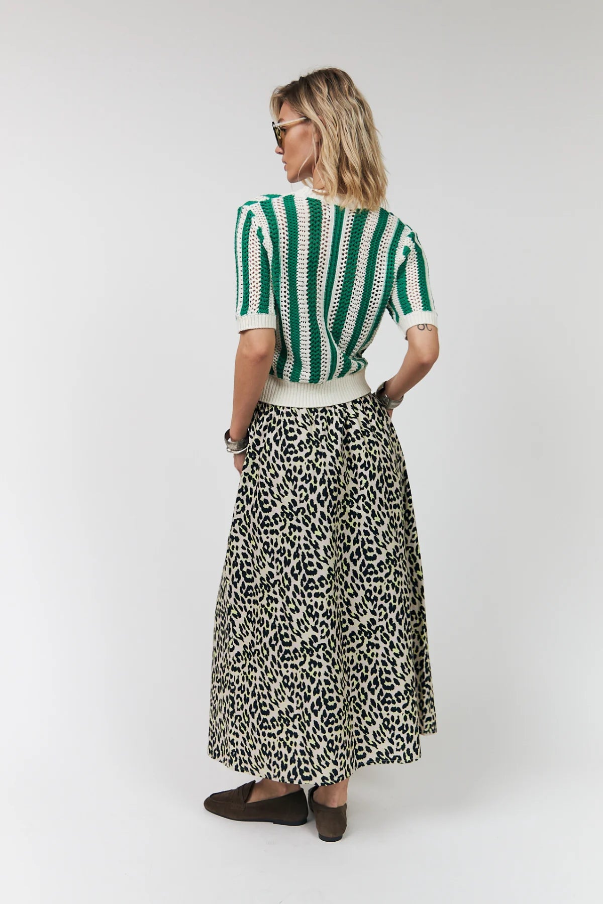 Lollys Laundry Isla Maxi Skirt | Yellow