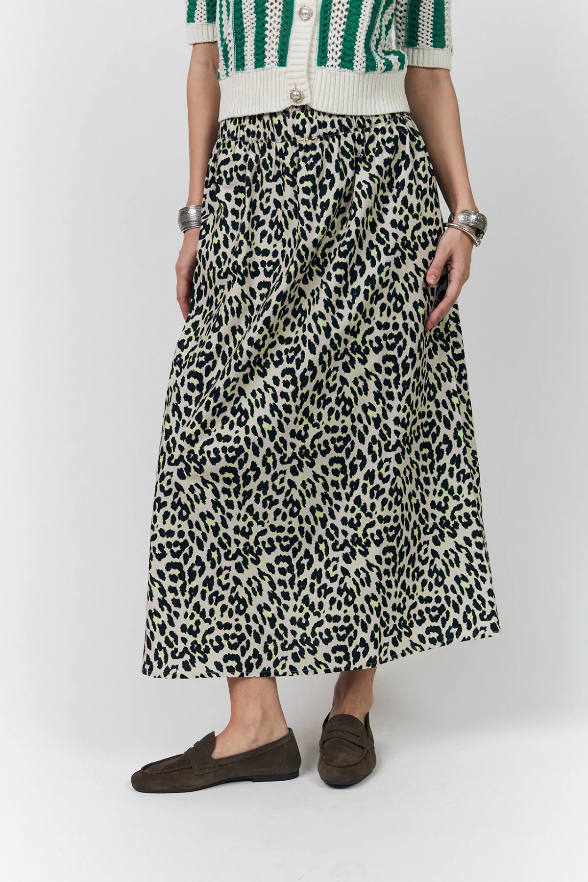 Lollys Laundry Isla Maxi Skirt | Yellow