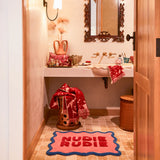 Sage X Clare Amalie Nudie Bath Mat | Hibiscus