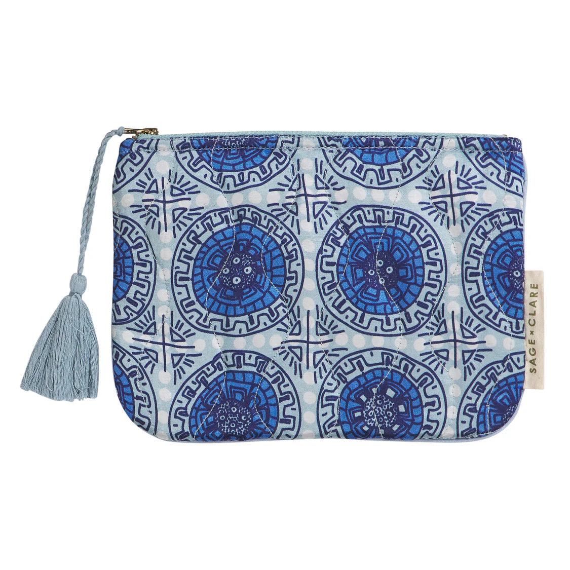 Sage X Clare Gabriella Pouch | Azure