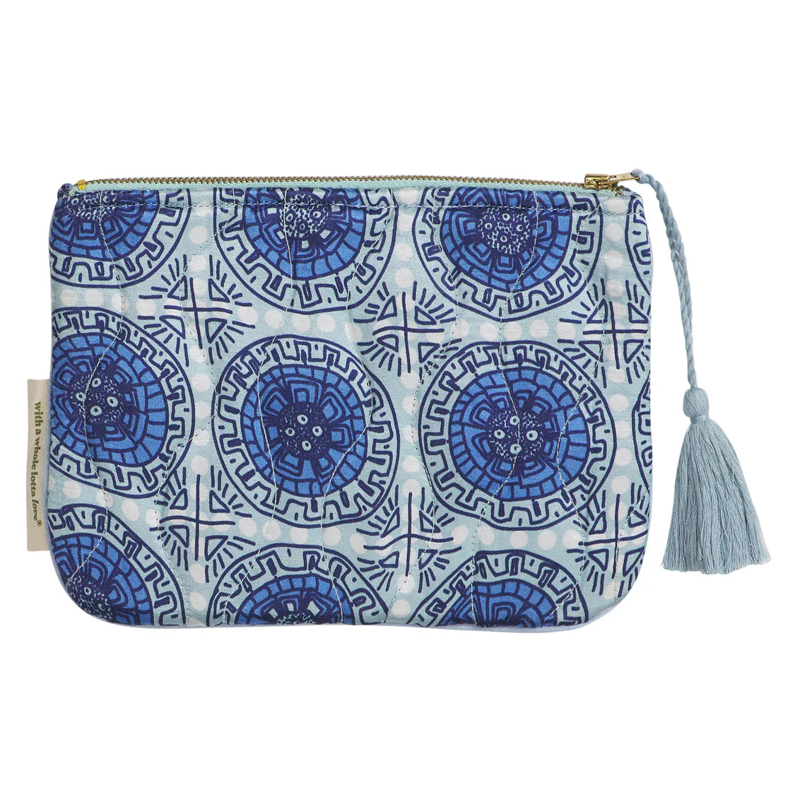 Sage X Clare Gabriella Pouch | Azure