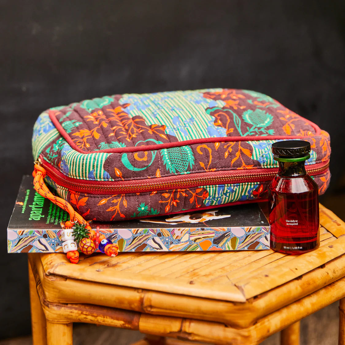 Sage X Clare Leilani  Vanity Bag