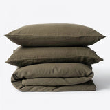 Citta Linen Duvet Cover Queen | Ivy