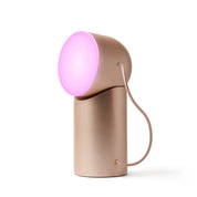 Lexon Orbe Portable Led Lamp With Moving Head | Gold