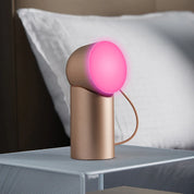 Lexon Orbe Portable Led Lamp With Moving Head | Gold