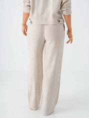 MSCH Viana Ginia Pants | Sand Melange